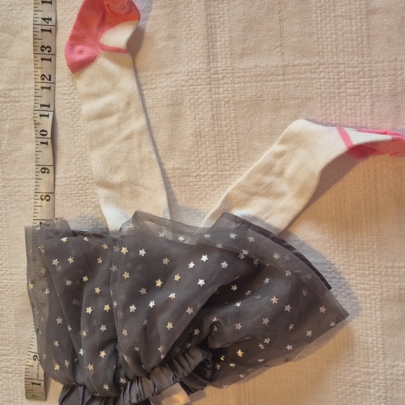 Gymboree girls tulle skirt with attached tights 3-6 months - Picture 6 of 7